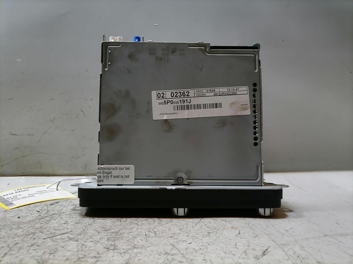 Seat Leon 1P original Radio Navigation Radiocode muss beim H&auml;ndler abgefragt werden Bj.2012